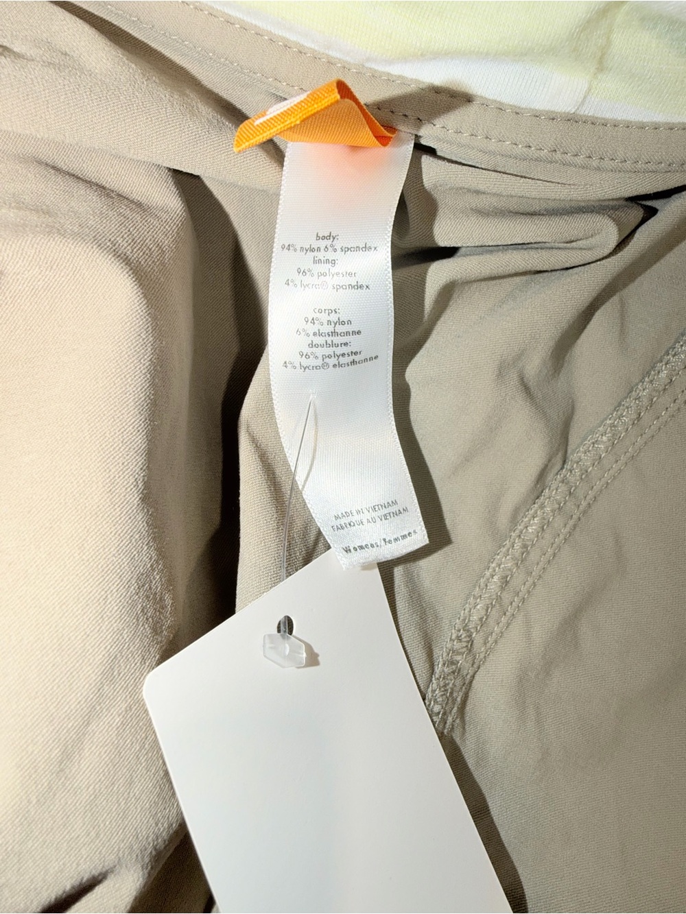 Lucy Athletic jacket Neutral Basic women’s large - Picture 7 of 8